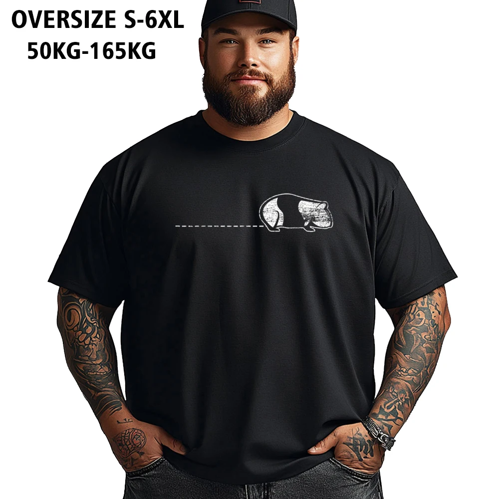 Guinea Pig T-Shirt__1892 Normal Tshirts Husband Cotton Mother Day Tees Graphic Tee Shirt Short Sleeve Plus Size O-Neck