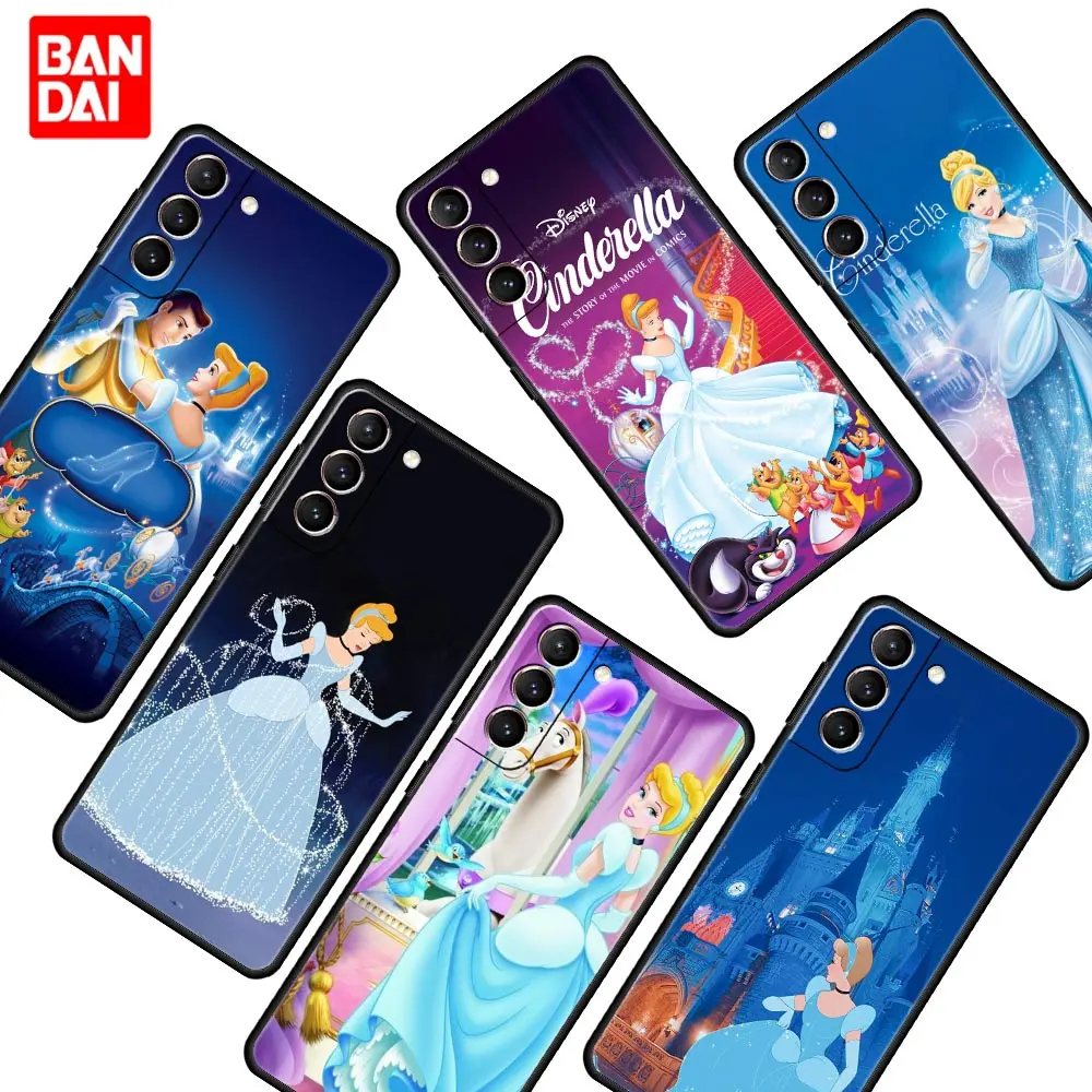 

Disney Cinderella Anime Phone Case for Samsung Galaxy S22 S21 S20 S10 Plus Ultra 5G S22Plus S22Ultra Cover Bag Silicone