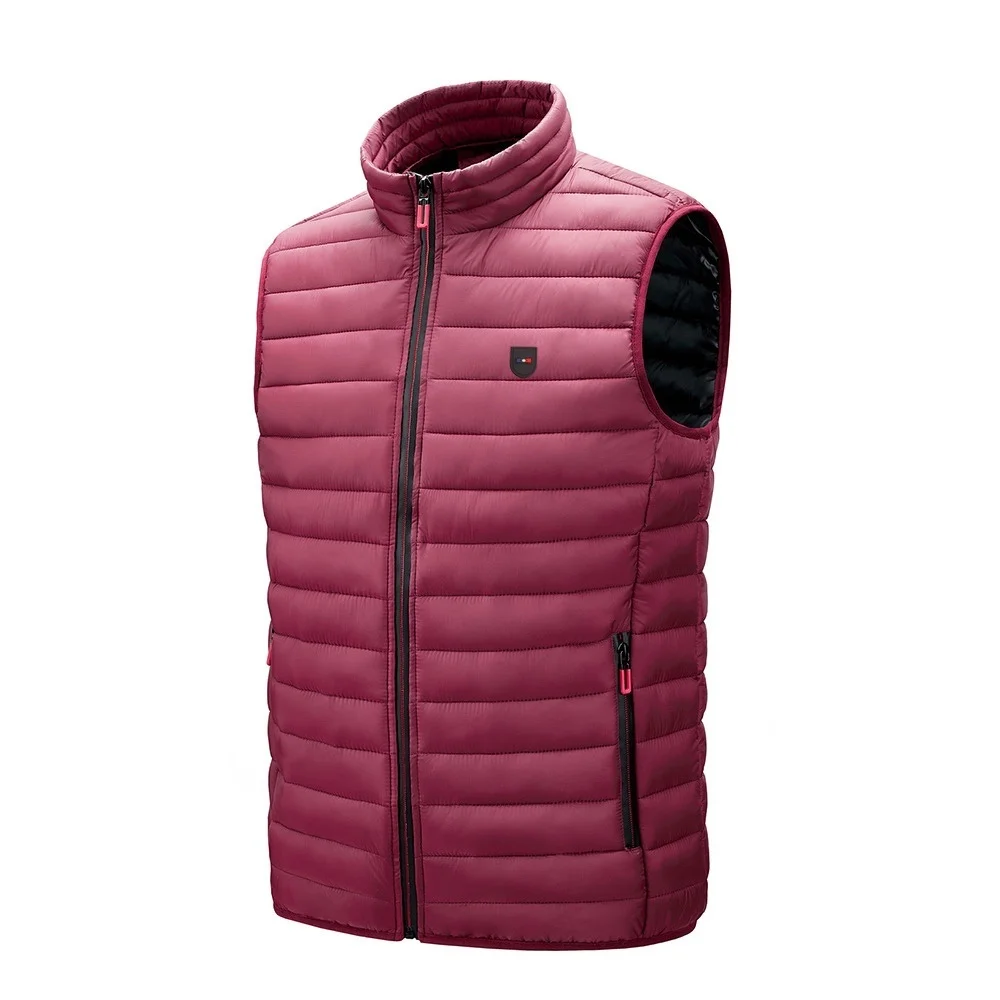 New Man's Vest Cotton Jacket For High-Quality Outdoor Classical Coat Warm Winter Collection With Badge For Business Casual Men