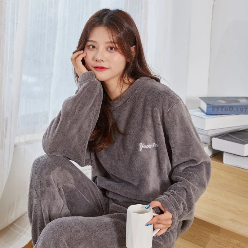 Новинка 2024 сказочные теплые брюки коралловый Бархатный комплект верхней одежды