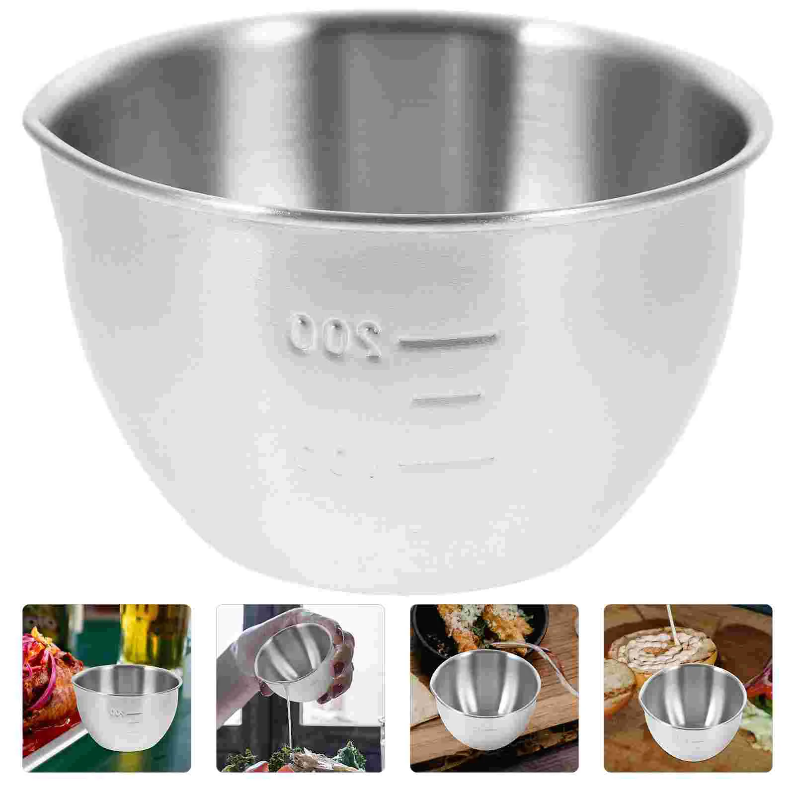 

Bowl Pot Soup Egg Mixingmetal Bowls Salad Dessert Plate Container Cooking Basin Appetizer Steel Cream Ice Tray Serving Cereal