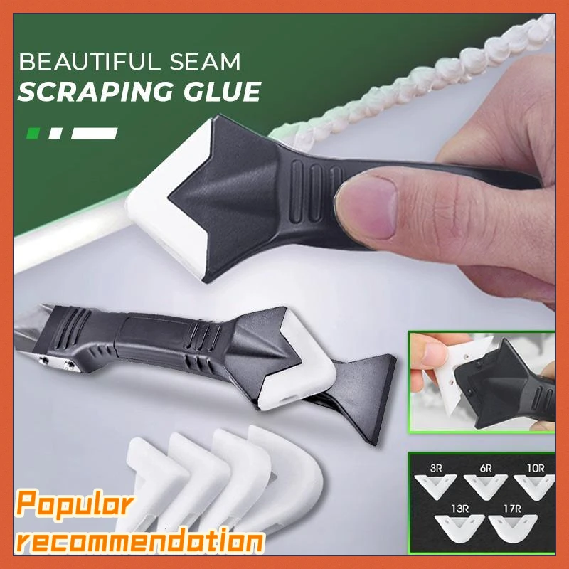 

3 в 1, скребок для удаления клея на стекле