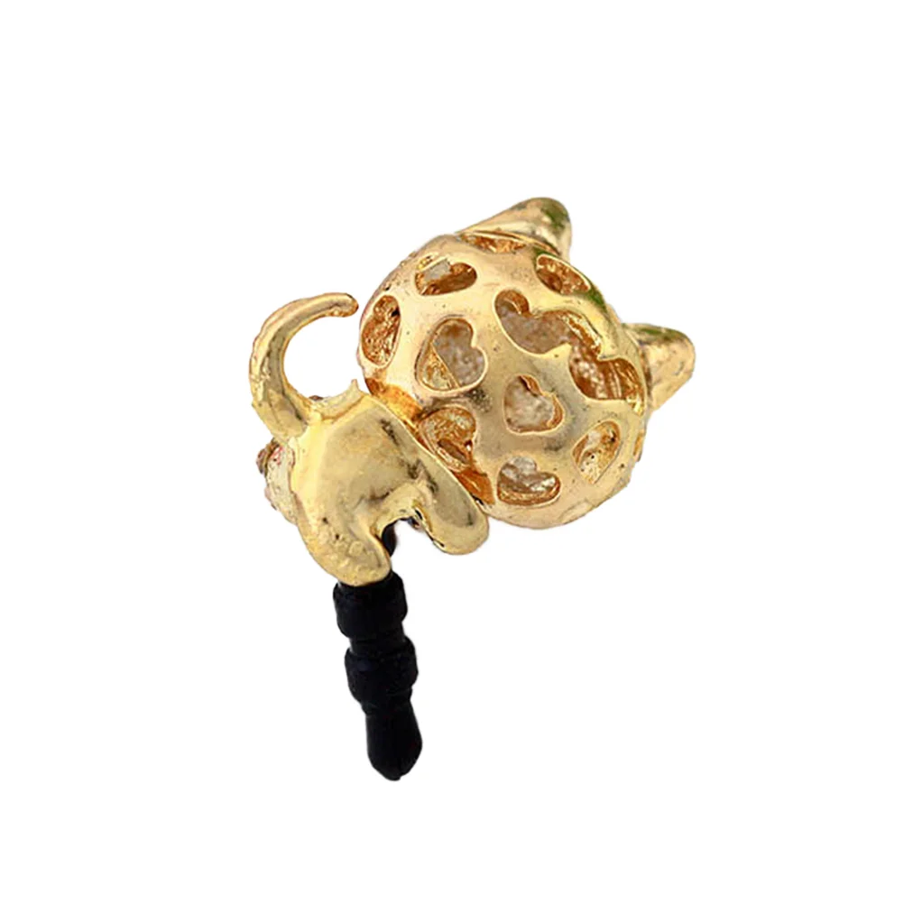 

Plug Diamond-encrusted Kitten Design Cap for iPad iPhone Pixel