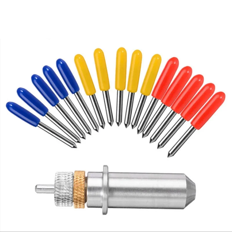 

30/45/60 градусов режущий плоттер Roland Cricut виниловые режущие лезвия, лезвие для надписи из вольфрамовой стали, инструменты для резьбы по фрезе