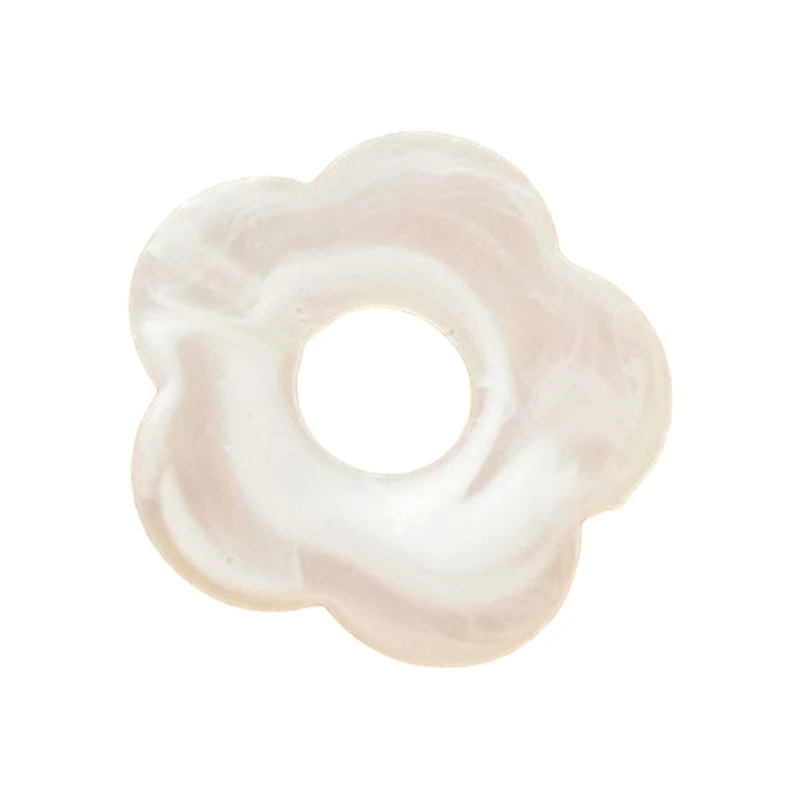 

Acrylic Matte Flower Ornament Five Floral Charm Jewelry DIY Supplies 57BD