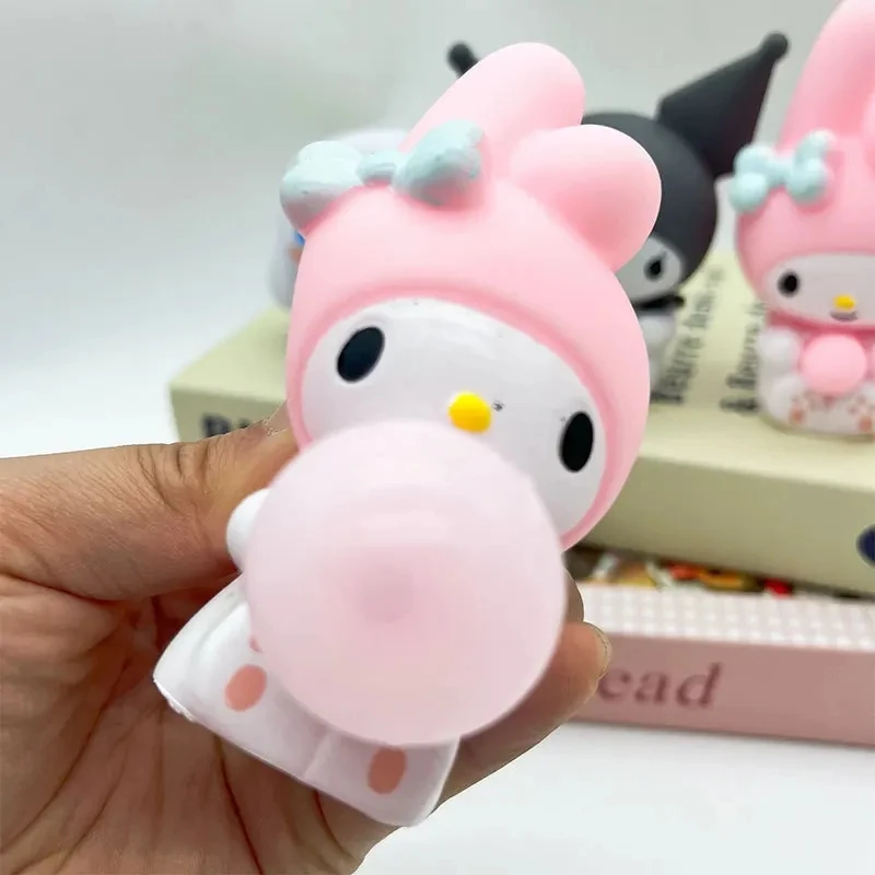 Sanrio Kuromi Melody кубик для снятия стресса форма медленного восстановления сжимаемые