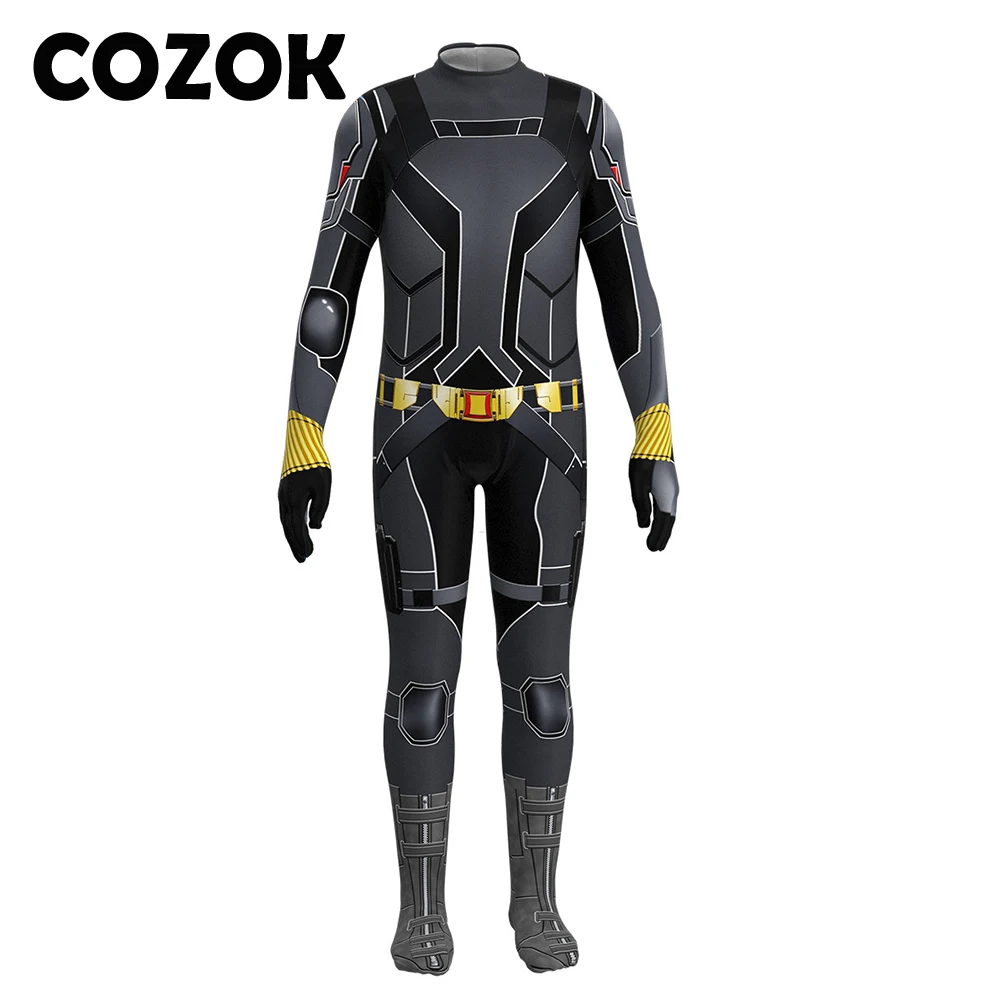 

Комбинезон COZOK Black widow, женский, для косплея, Хэллоуина, супергерой Zentai