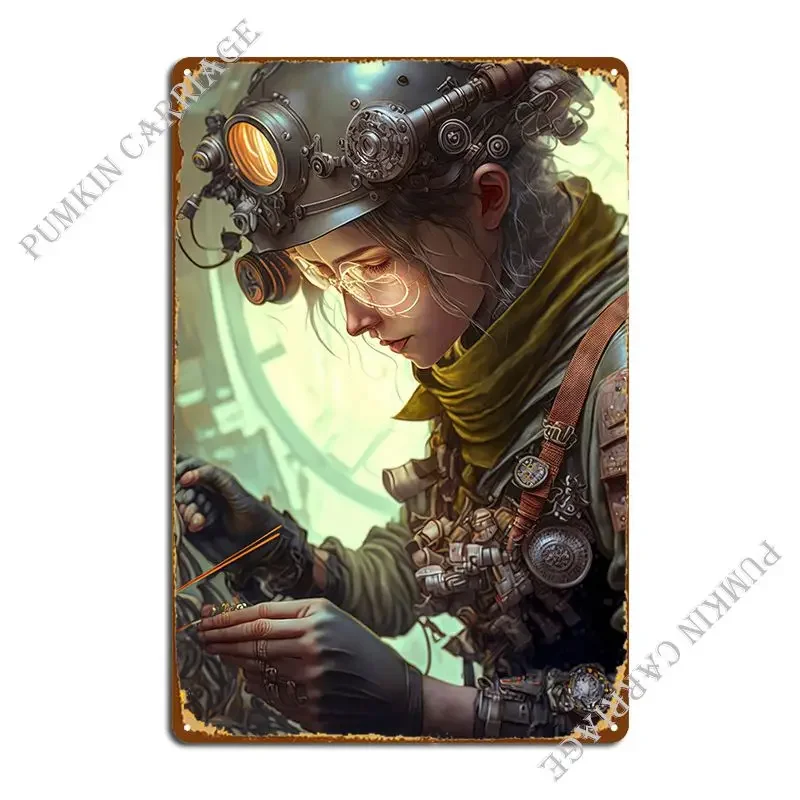 Металлическая вывеска 