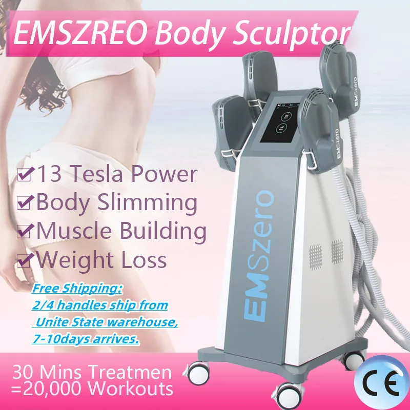 

13 Tesla DLS-EMSLIM Slimming Machine with RF 2022 Emszero hiemt Neo Body Sculpt EMS MUSCL STIMUL Machine Home Use Salon Busines