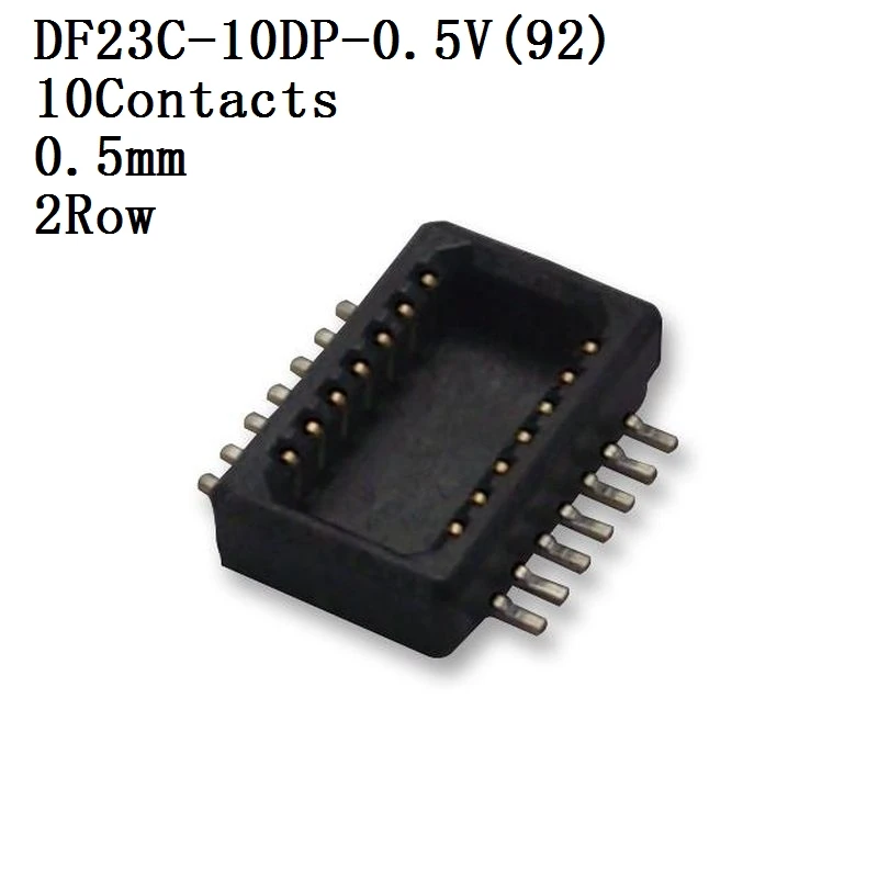 HIROSE-Conector DF23C-10DP-0.5V,20DP-0.5V,30DP-0.5V Connector, Header, 0.5 mm, 2 Row, Needle seat 20 unids/lote