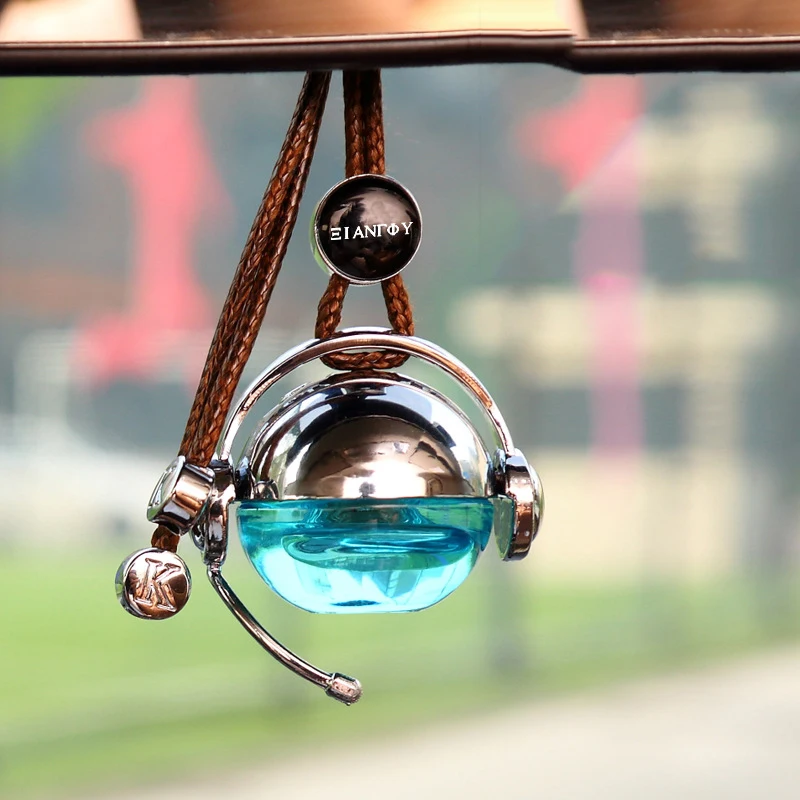 

Car Perfume Pendant Hanging Diffuser Fragrance High Quality Car Rearview Mirror Air Freshener For Auto Interior Decoration