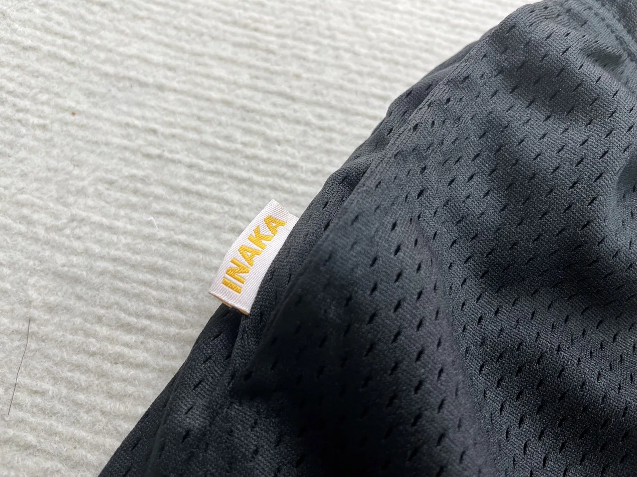 Inaka Power Shorts Summer GYM Workout Mesh Double Layer Embroidery Basketball Running Sports IP Shorts
