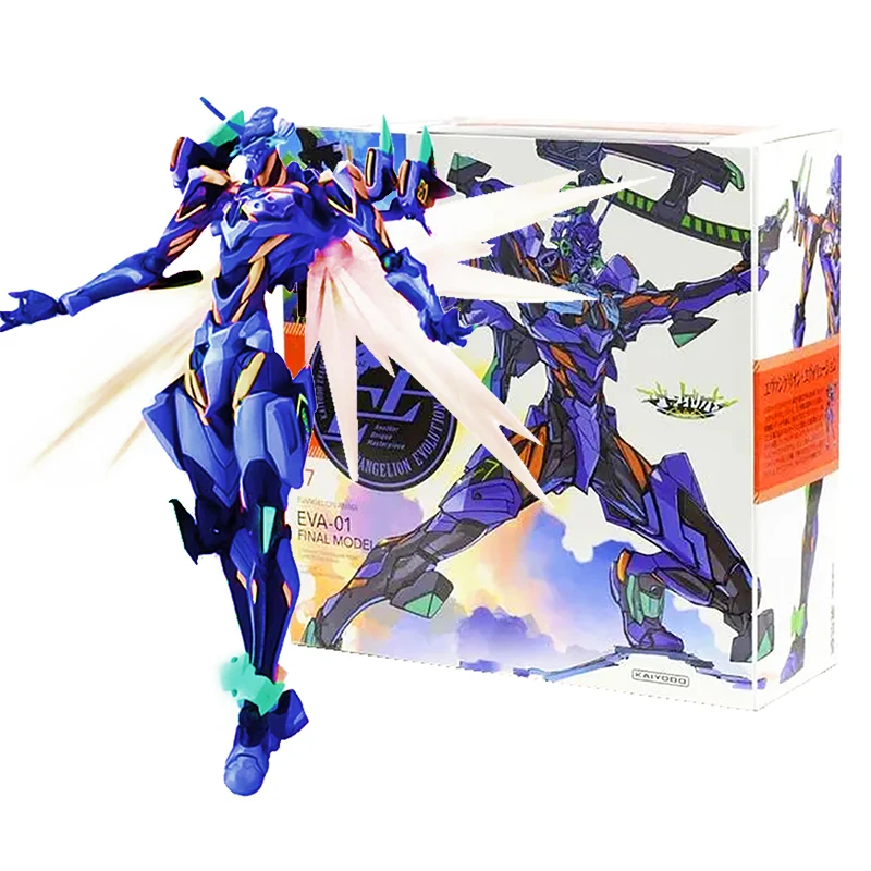 Anime NEON GENESIS EVANGELION EVA Action Figures Maf 080 EVA-01 Figure PVC Collection EVOLUTION EVA-017 Movable Figure Model Toy