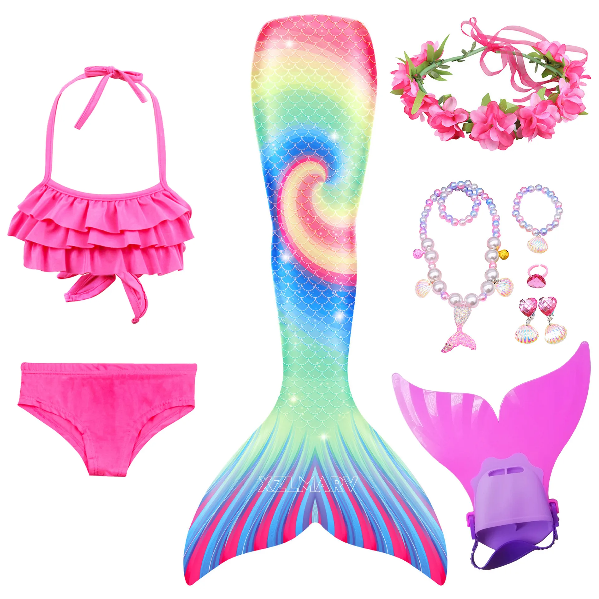 

Детский костюм Русалочки для девочек