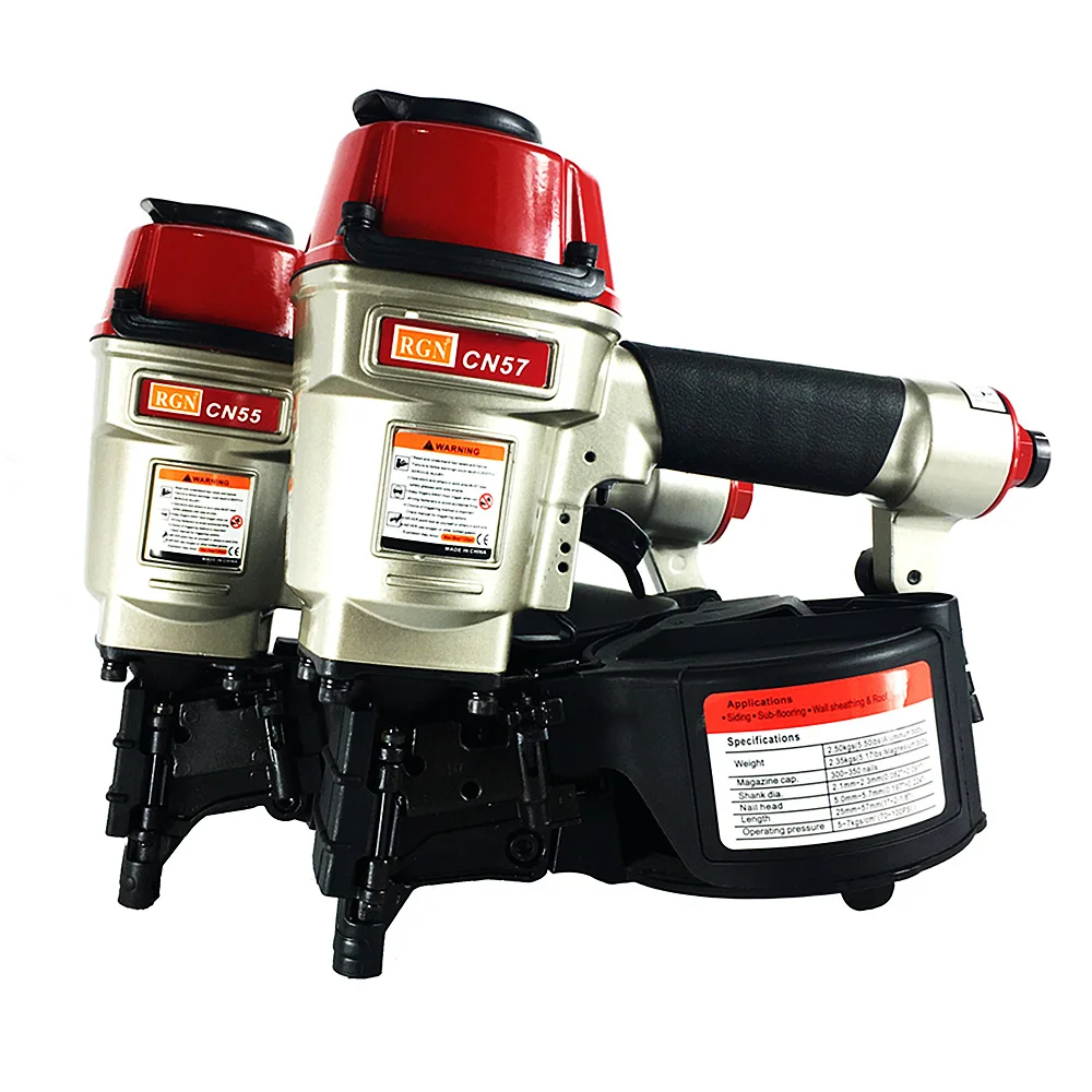 Следующее название товара на русском языке: CN55 CN57 Пневматическая катушечная пневматическая сторонняя ножница для ногтей для деревянного паллетирования упаковочных ящиков и каркасов.