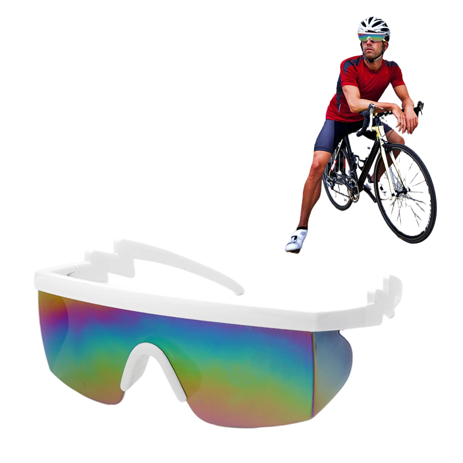 

Спортивные велосипедные очки, поляризованные солнцезащитные очки с УФ-защитой, Tr90, суперлегкая оправа, велосипедные очки для мужчин, женщин...