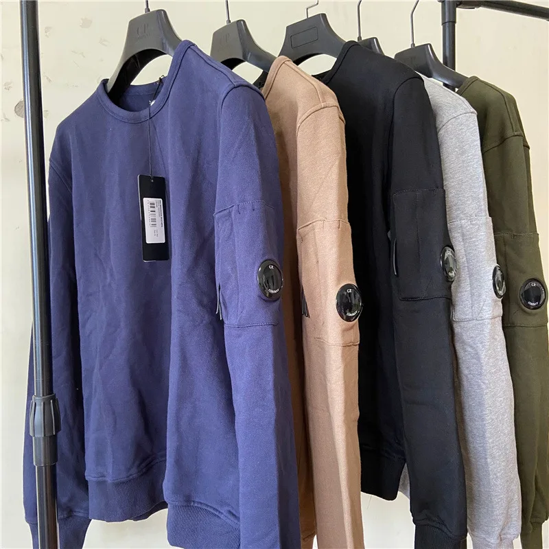 

CP High quality Fall and winter Crew Neck Casual Loose Pullover Sweatershirt CP Men's Coat Trendy British-Style Casual Youth