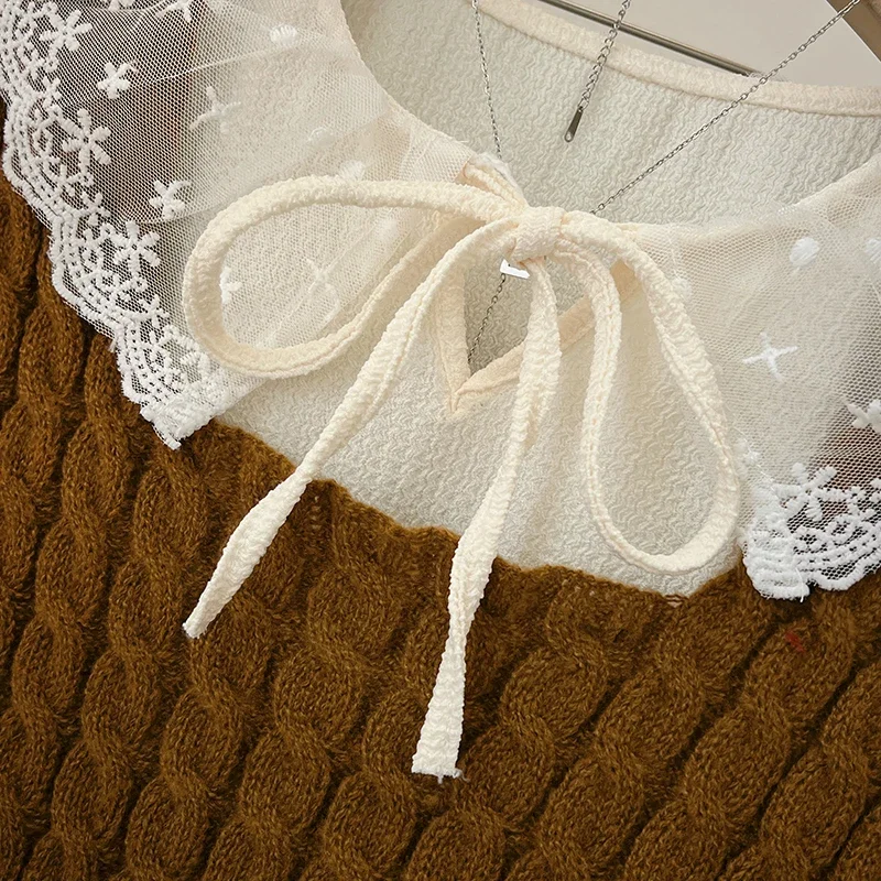 Милый стильный шикарный женский комплект из двух предметов MiiiiX свободная