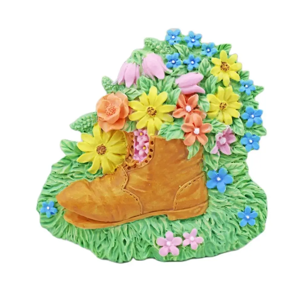 

2023 New Farm Garden Silicone Fondant Mold Farmer's Shoes Chocolate Sugarcraft Decor Cake Topper Baking Mould DIY
