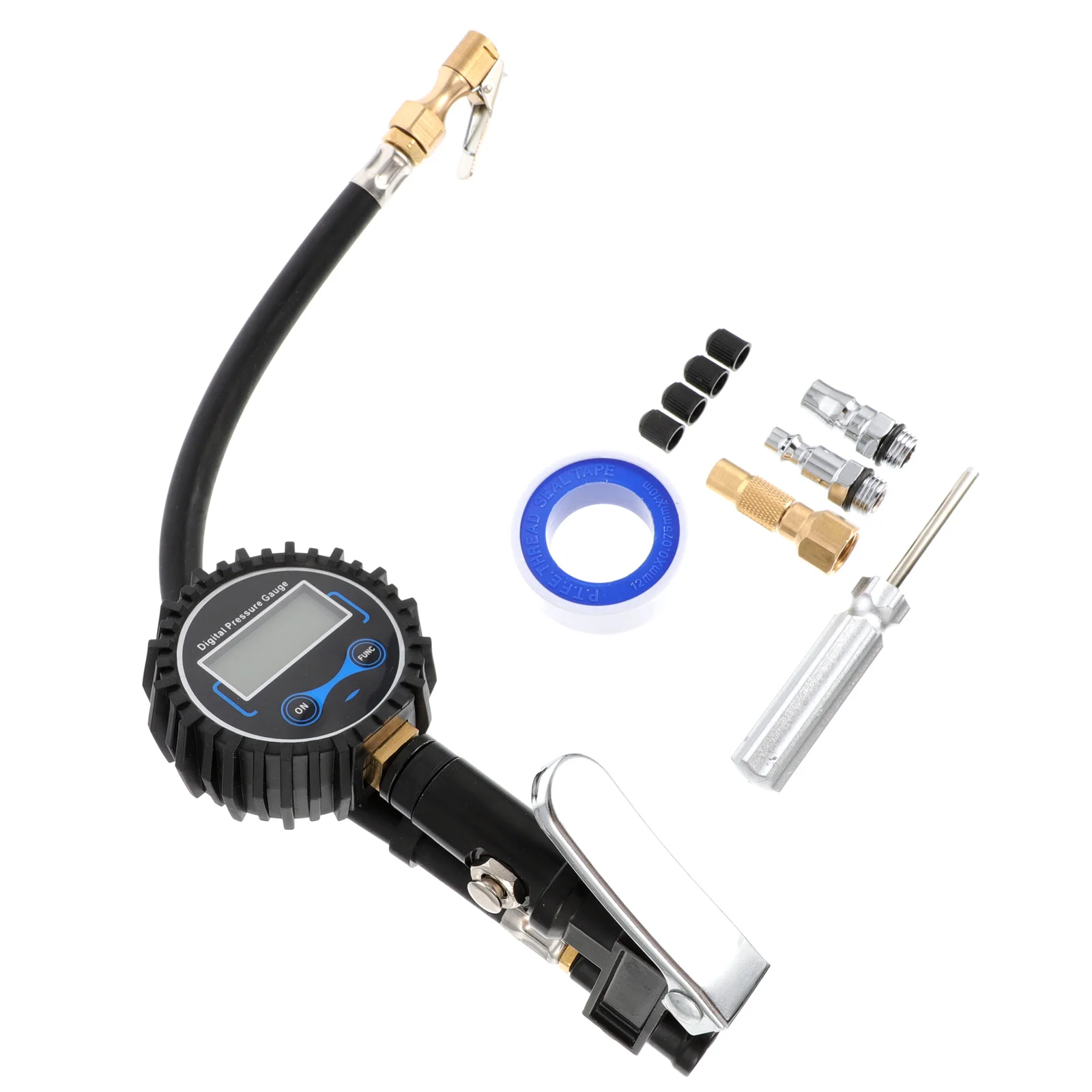 

1 Set LCD Screen Digital Tyre Pressure Gauge Tyre Inflator Air Pressure Gauge