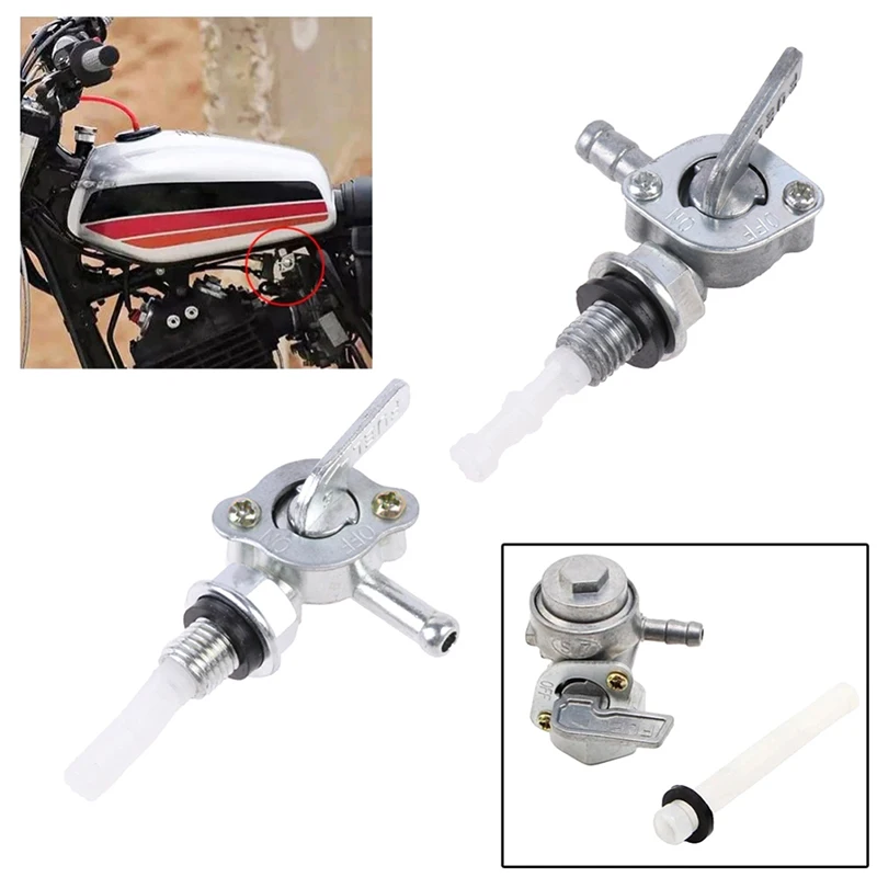 

1Pc New 2.5-6KW Gasoline Generator Gas Tank Fuel Switch Valve Pump Petcock