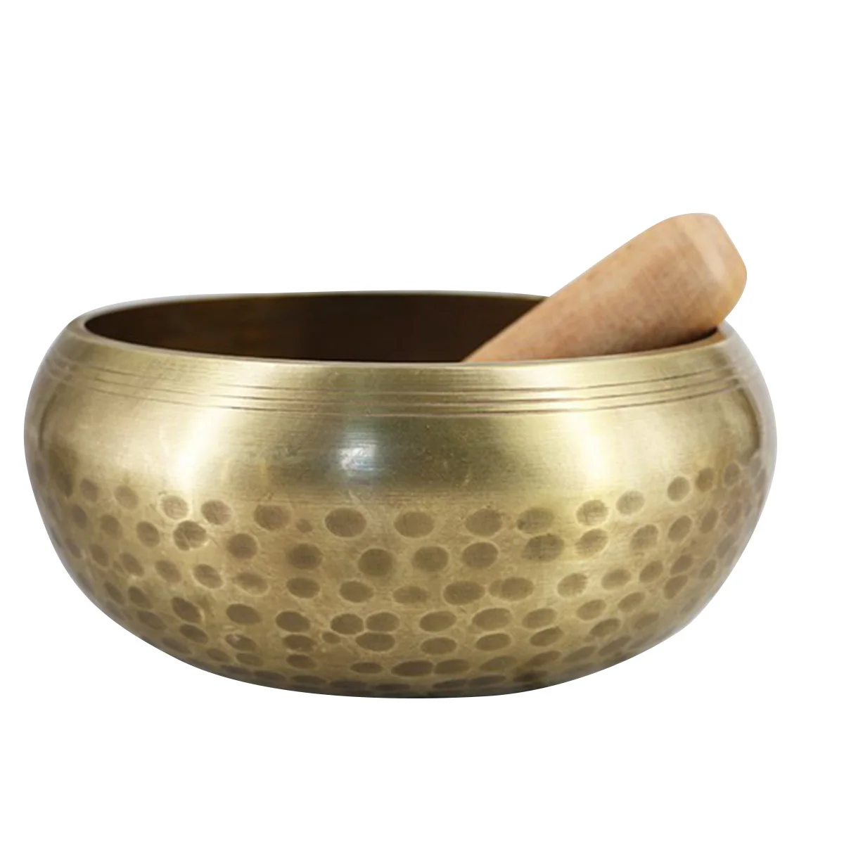 

Tibetan Singing Bowl Set Brass Singing Bowl Wooden Mallet for Meditation Yoga Chakra Healing Relaxation Mindfulness