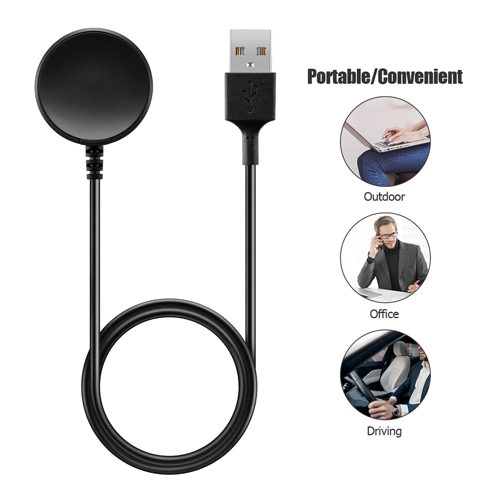 

For Samsung Galaxy Fast Charger Galaxy Watch 3/4 Active 1 2 Magnetic Charging Cable 40/41/40mm Samsung Watch Power Supply Adapte