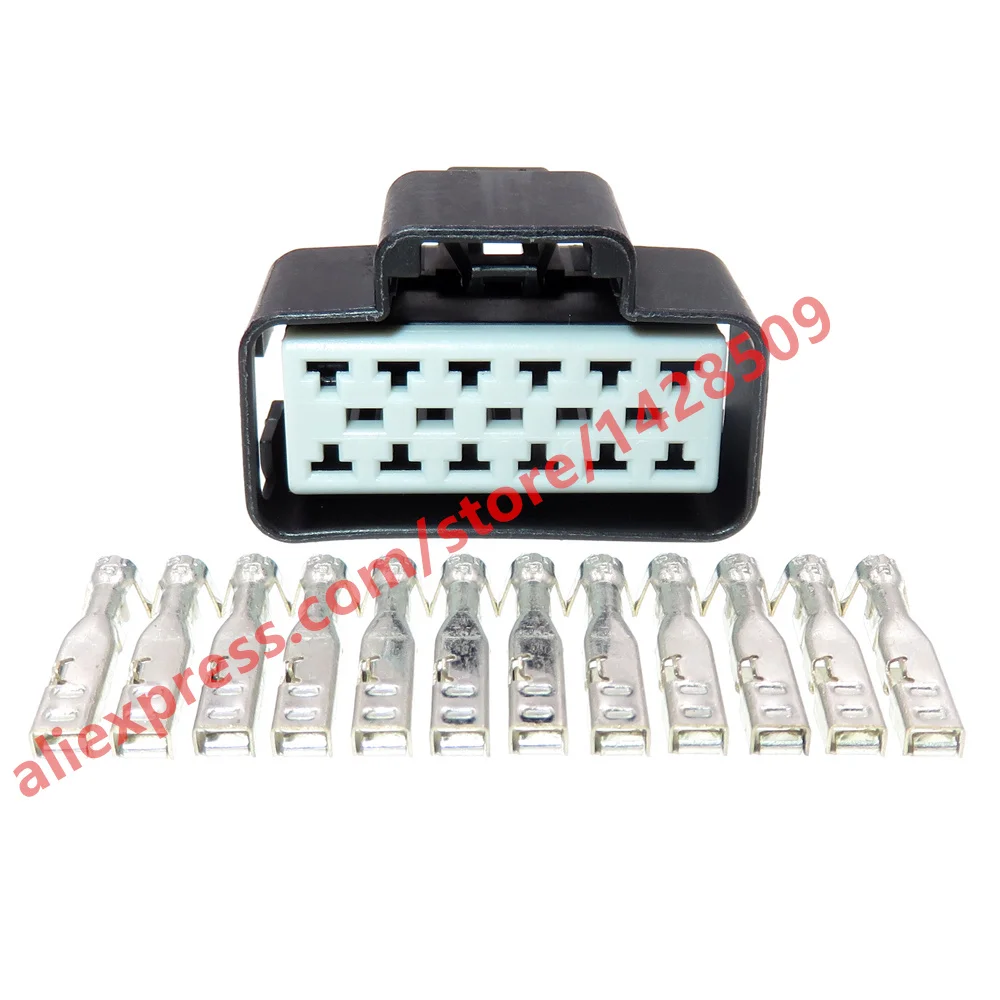 

5 Sets 12 Pin Auto Replacement Adapter 13523064 Car Wiring Socket Automobile Unsealed Connector With Terminal