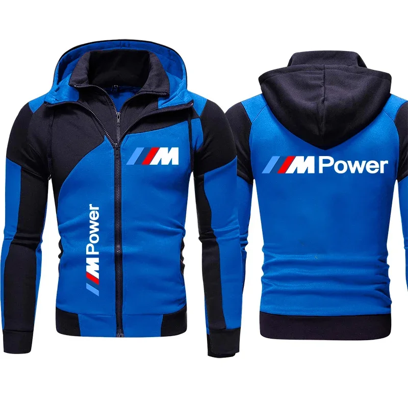 BMW M Power Jacket Толстовка Мужская велосипедная толстовка Мотоциклетная байкерская