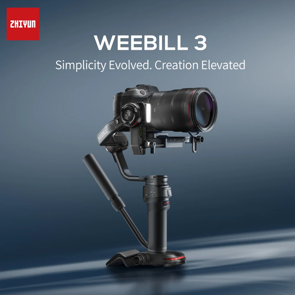 

Оригинальный 3-осевой стабилизатор ZHIYUN Weebill 3 для камер Canon Sony Panasonic Nikon DSLR