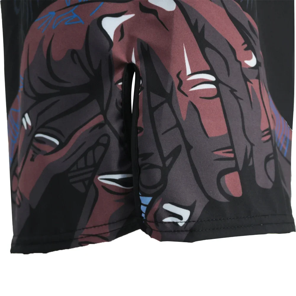 Фото шорты для кикбоксинга Tiger Muay Thai шорты для мма spodenki tygrys muay thai sanda boxe fight wear yok Arx бермуды мма боксерская санда №3