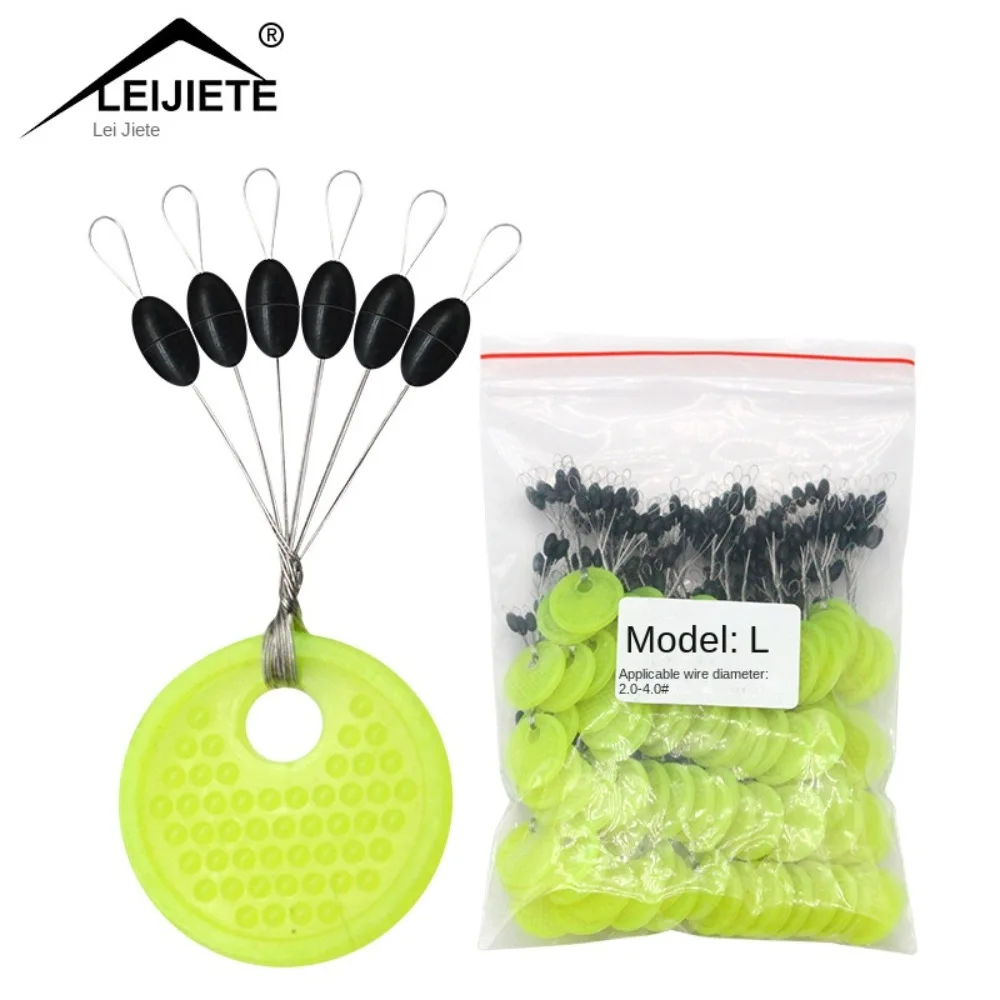 

Float Fishing Bobber Stopper Line Tackle Accessories transparent Space Beans Soft 2S-XL Rubber Bean Lakes Rivers Sea