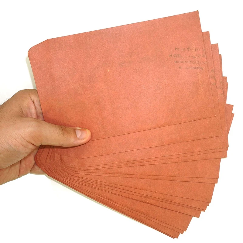 

100Pcs Vintage Envelopes Red Brown Retro Style Kraft Paper Envelope For Mail Letter Postcard Gift