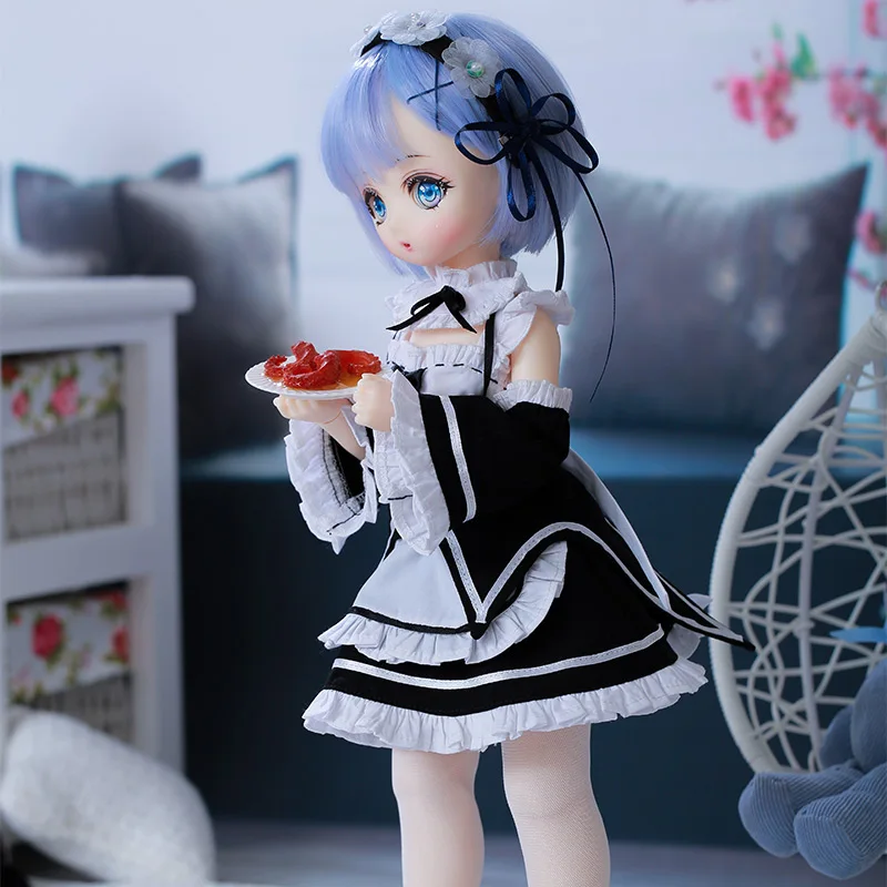 Кукла OUENEIFS Xiongmei BJD 1/4 Аниме Комикс Maidservant Высокая мобильность Re Zero Ball Jointed Doll Oueneifs