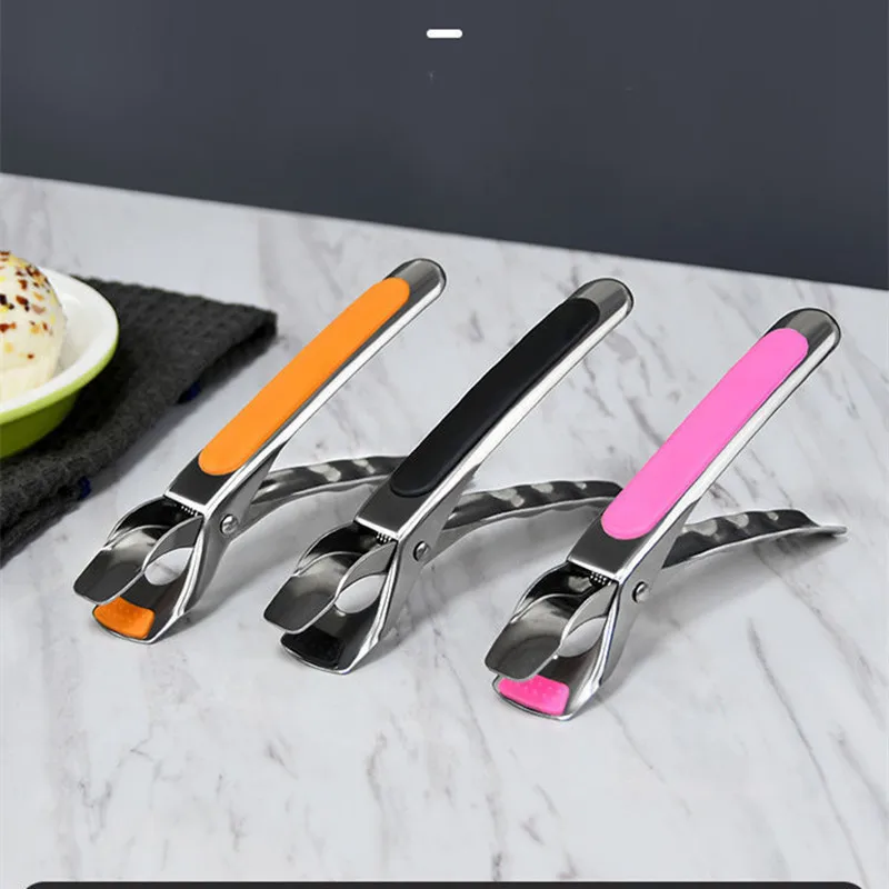 

Creative Stainless Steel Anti-Scalding Bowl Clip Multi-Functional Household Pick-up Plate Clip Kitchen Supplies Artifact Tool