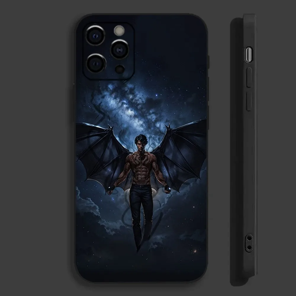 Фото Чехол для телефона Acotar Court M-Mist and Fury для Apple iPhone 15,14,13,12,11,Pro,X,XS,Max,XR,Plus, мягкий черный мини-Чехол №3