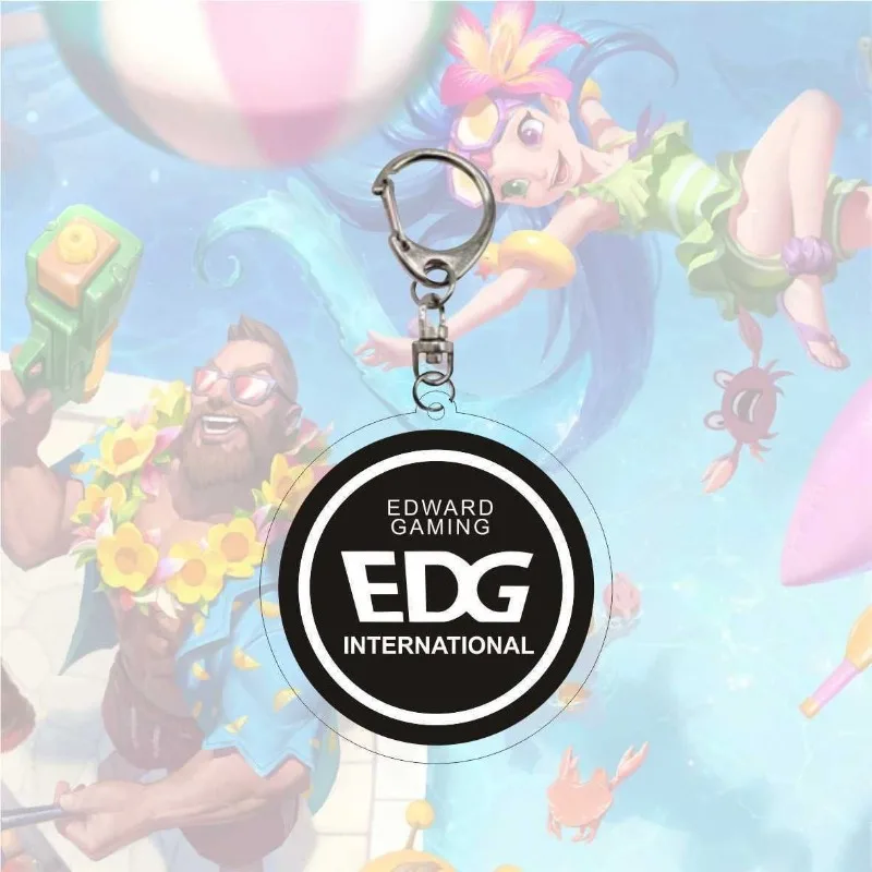 League of Legends Популярная игровая периферийная команда BLG T1 EDG RNG FPX IG Брелок для
