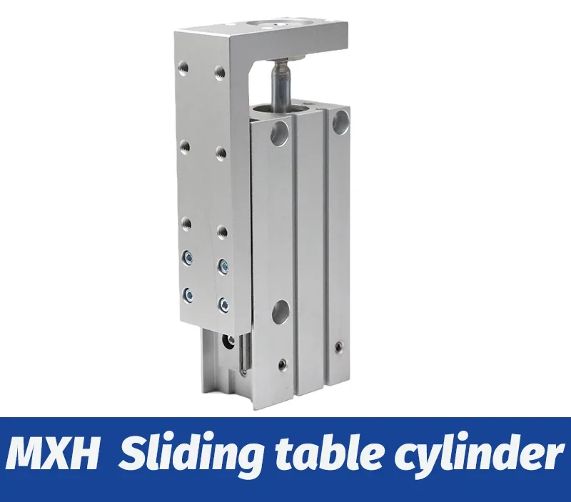 Рельсовый цилиндр MXH MXH6 MXH10 Прецизионный пневматический типа SMC Линейный боковой