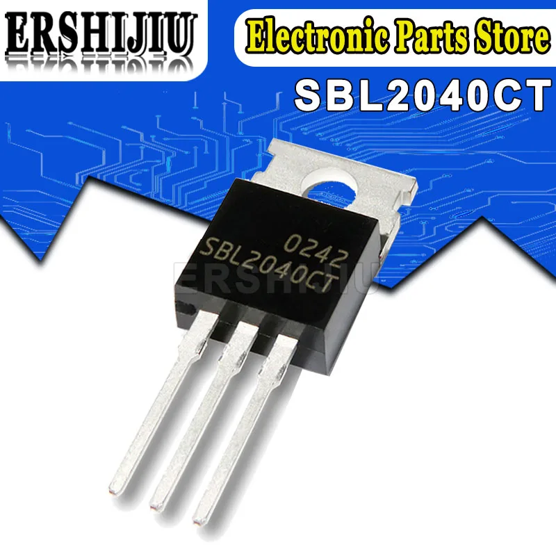 

10 шт. SBL2040CT SBL2040 TO-220 Оригинал аутентичный