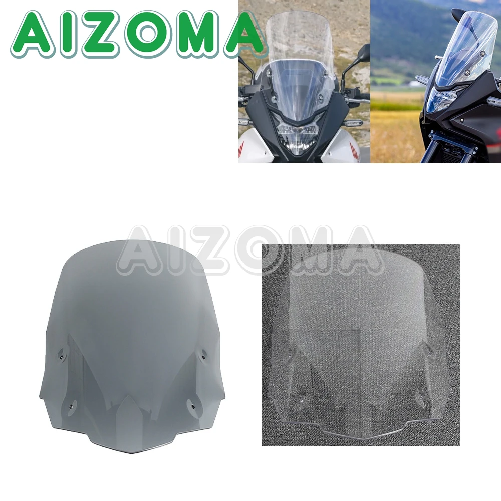 Фото Для Honda XL750 TRANSALP XL 750 Transalp 2023 2024, аксессуары для мотоциклов, передние ветровые дефлекторы, лобовое стекло, пластик №1
