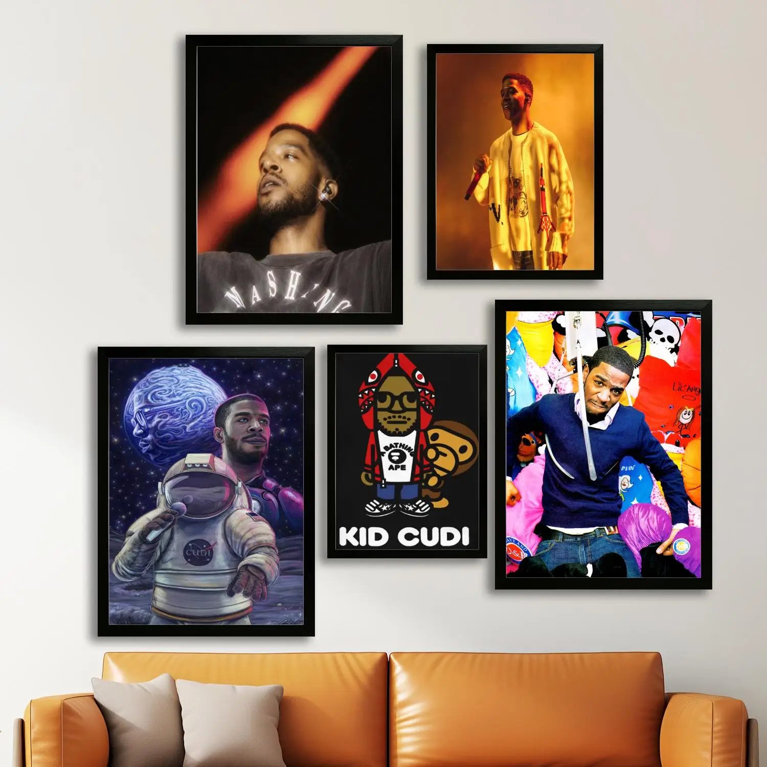 Детский постер на холсте cudi и настенное искусство печать с изображением