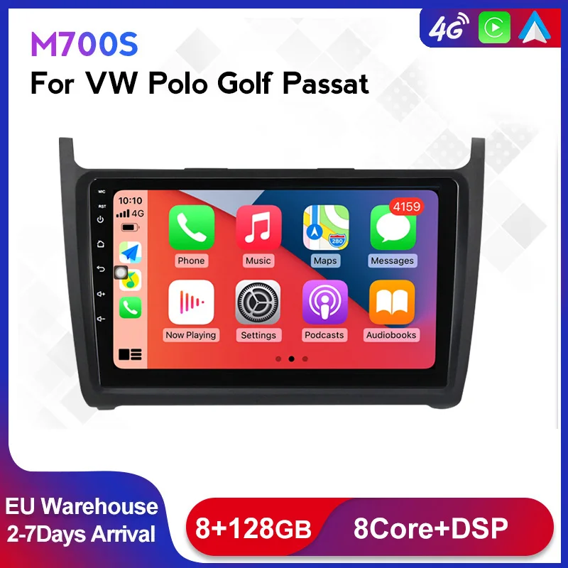 

Android 11 8G 128G Car Radio For VW Volkswagen Polo Sedan 2008-2020 Multimedia Video Player Navigation GPS 4G Lte 2Din No DVD FM