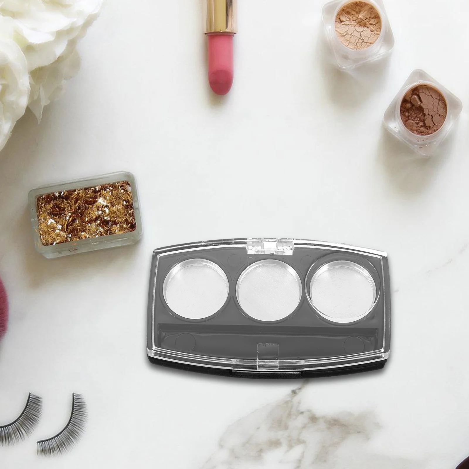 10 шт. палитра коробки для теней век пустой лоток макияжа консилер-органайзер