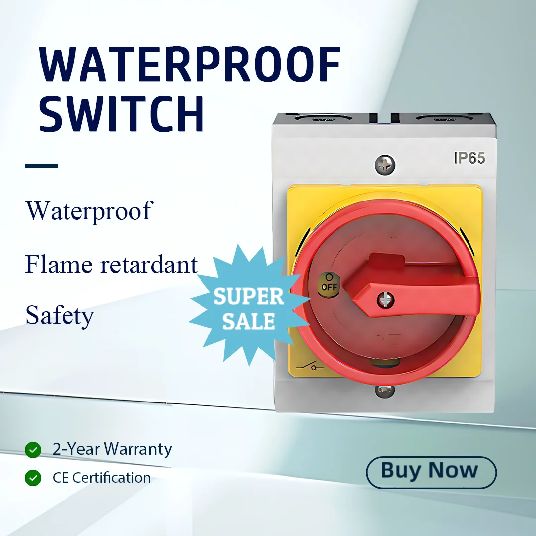 

Водонепроницаемый переключатель KRIPAL IP65 32А 63А