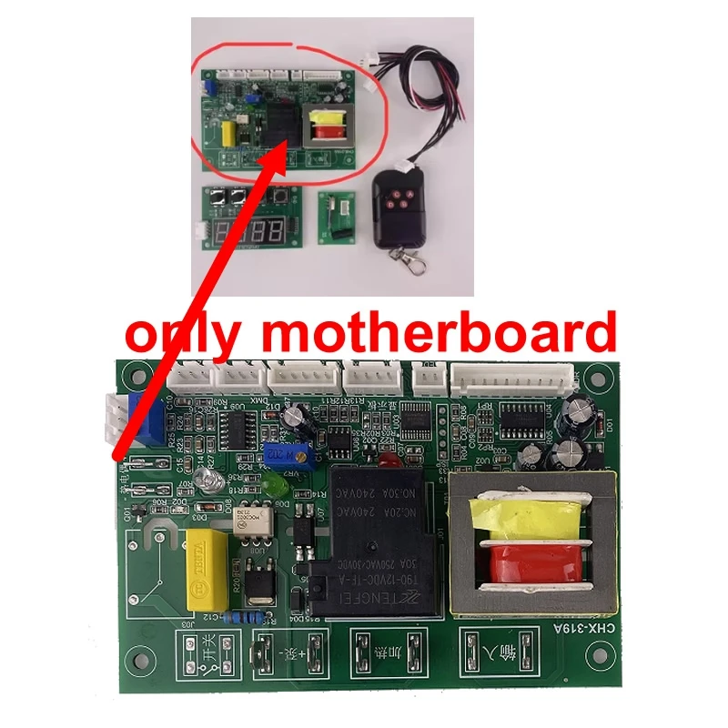 

CHX-302B CHX-307A 1500 Вт 3000 Вт пульт дистанционного управления туманная машина с постоянной температурой электронная туманная машина материнская плата