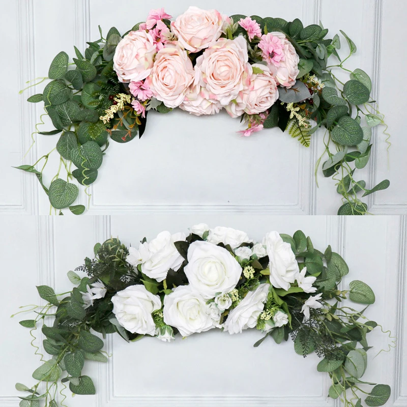 1 шт. декоративный цветочный венок на дверь | Дом и сад