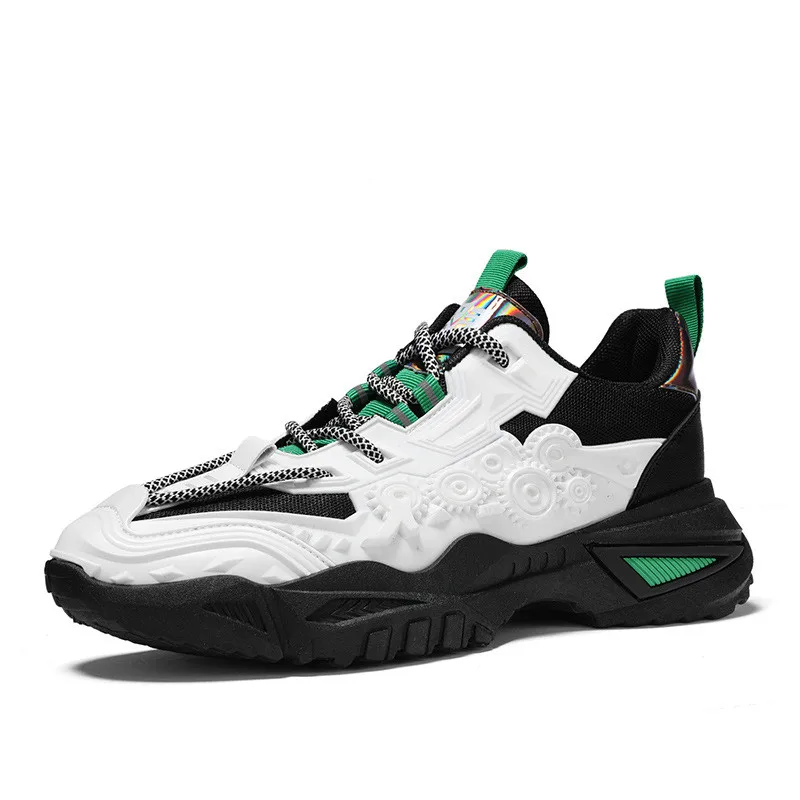 

ERENEJIAN Men's Spring Autumn Sports Shoes Fashion Breathable Sneakers Platform Walking Footwear Zapatos