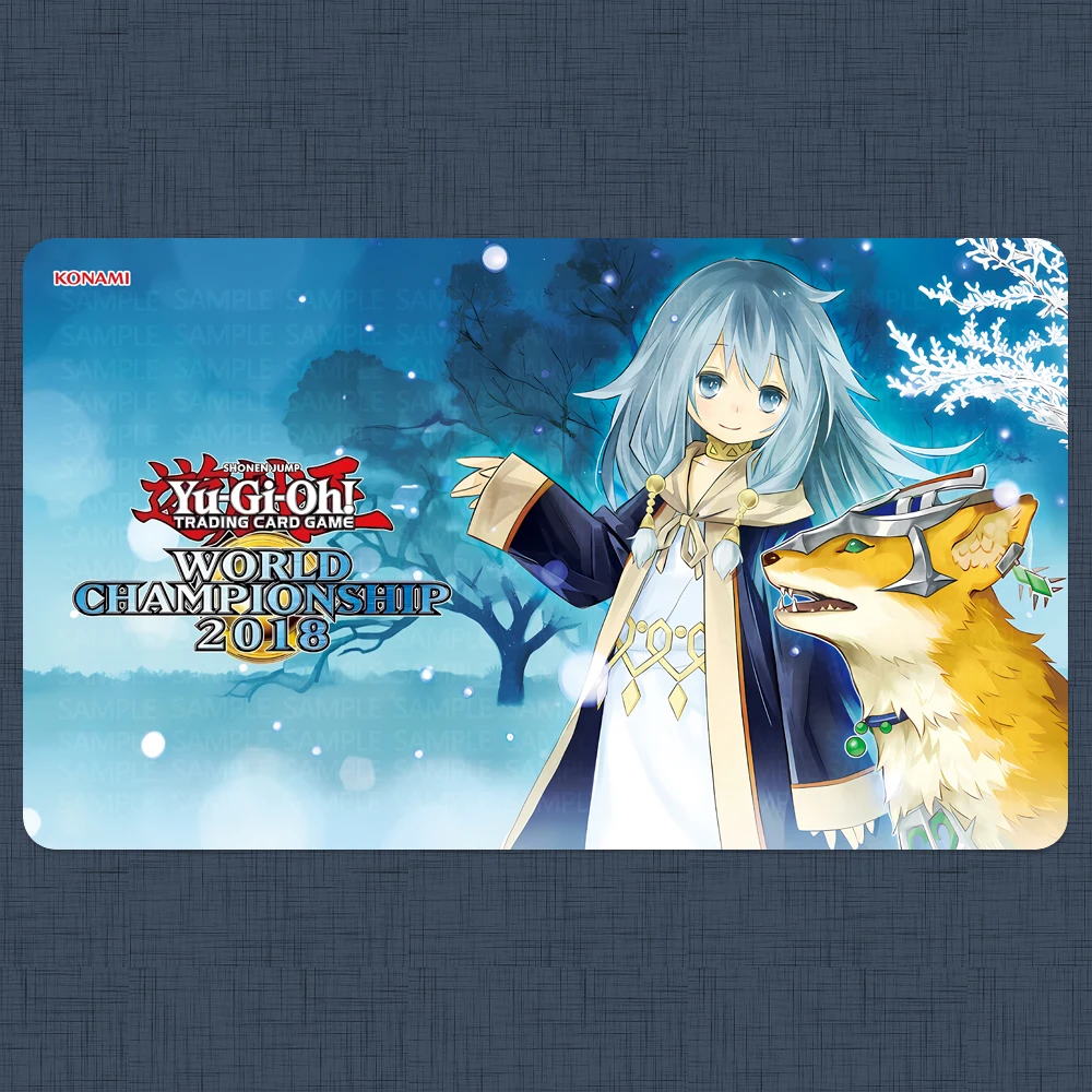 

Yugioh Playmat Speaker for the Ice Barriers Card Games Playmats TCG OGC CCG Yu-Gi-Oh Mat-D213