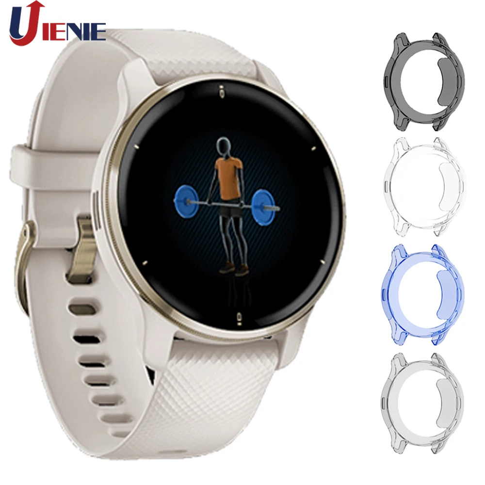 

Защитный чехол из ТПУ для смарт-часов Garmin CAME 2 Plus, ультратонкая защитная рамка, ударопрочный прозрачный чехол