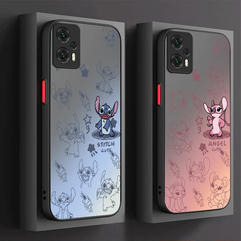 Милый чехол Disney Stitch для Xiaomi POCO M6 Pro 4G C65 X6X3 NFC X4 GT X5 F3 F4 F5 F6 13T 12T 11T 10T 13 12 11 Lite 5G NE Cover